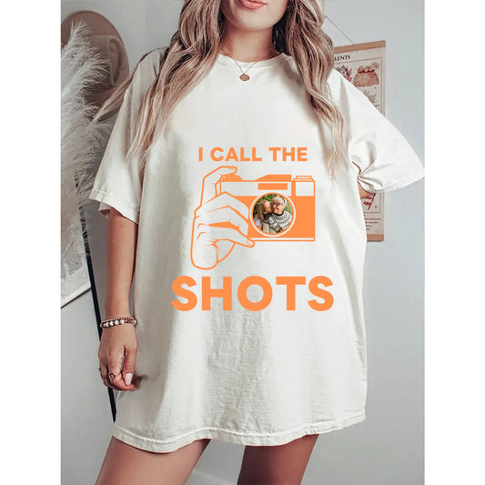 I Call The Shot-Photo Personalized Custom Unisex T-shirt